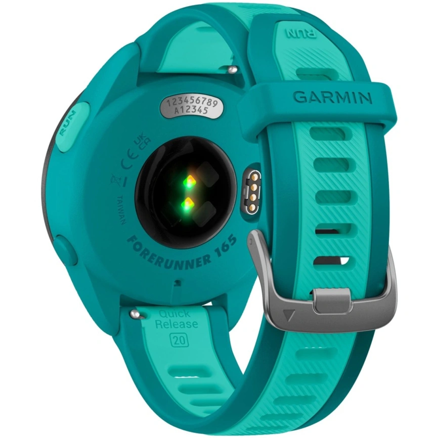 Смарт-часы Garmin Forerunner 165 Music (010-02863-32) Turquoise/Aqua фото 3