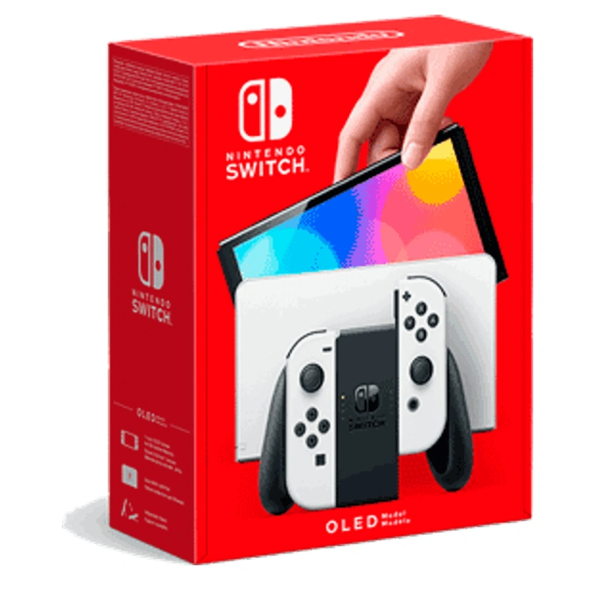 Игровая приставка Nintendo Switch OLED 64GB White фото 6