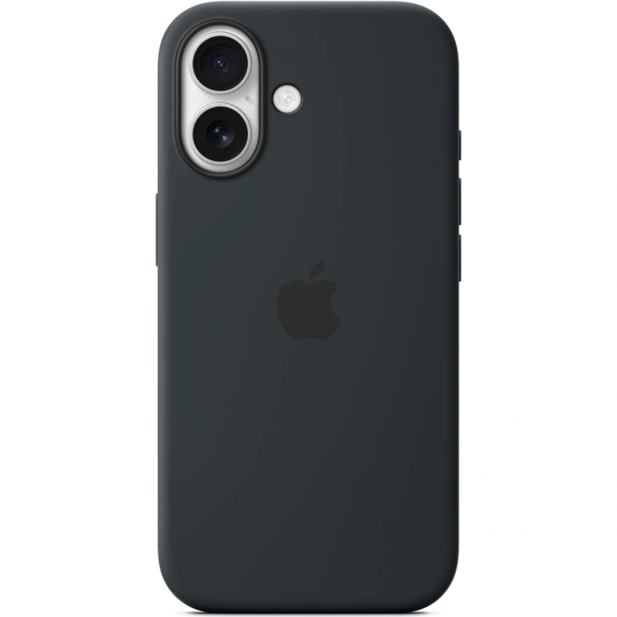 Чехол Apple Silicone Case with MagSafe для iPhone 17 Black фото 5