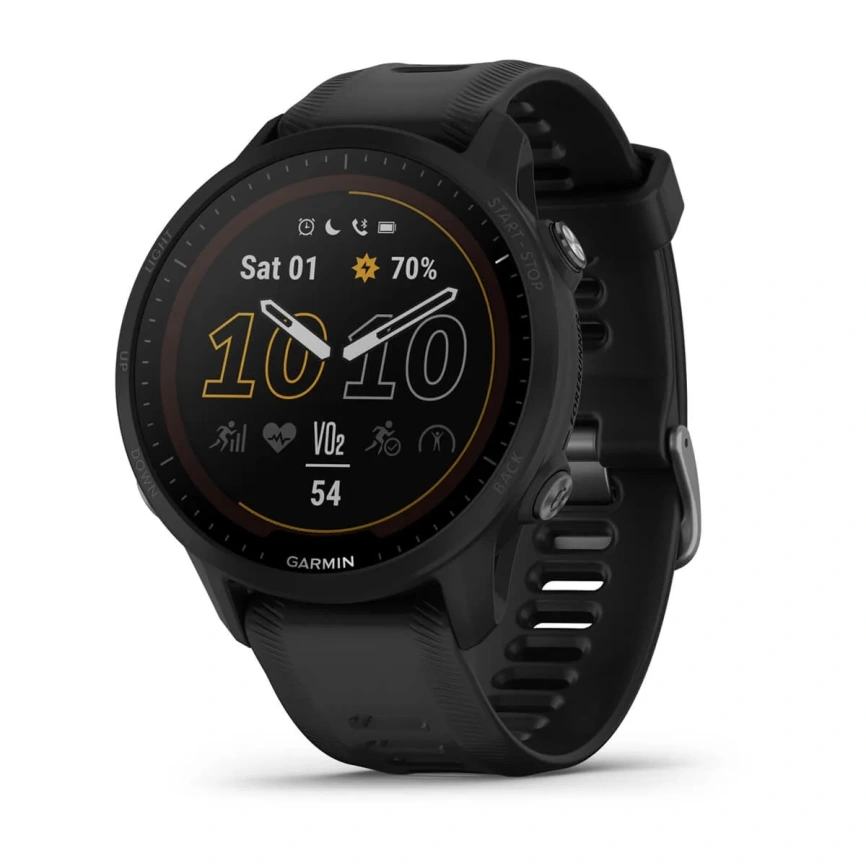 Умные часы Garmin Forerunner 955 (010-02638-00) Solar - Black фото 1