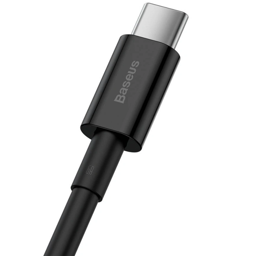 Кабель Baseus USB-A/USB-C 66w 1m CATYS-01 Black фото 2