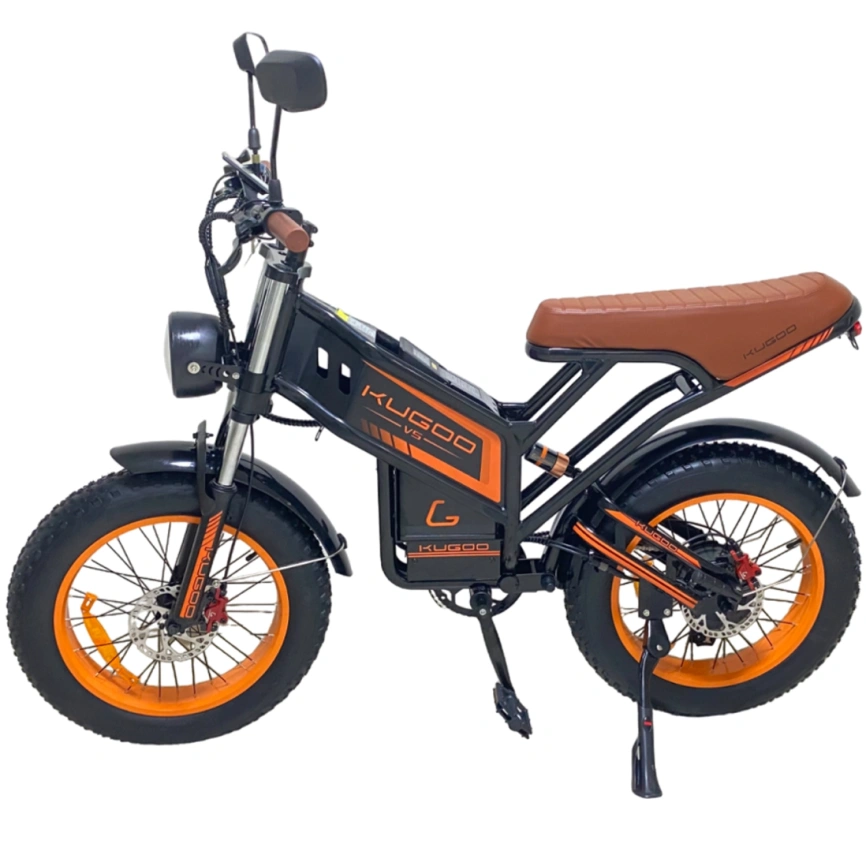 Электровелосипед Kugoo Kirin V5 Black фото 4