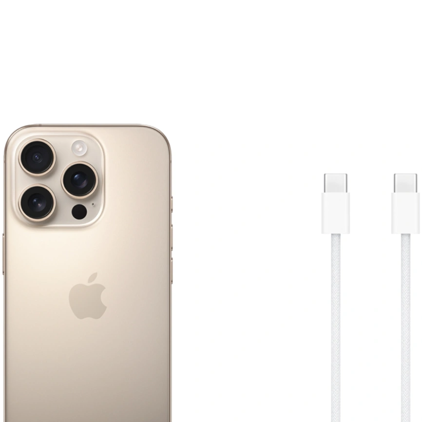 Смартфон Apple iPhone 16 Pro 128Gb nano Sim + eSim Desert Titanium фото 5
