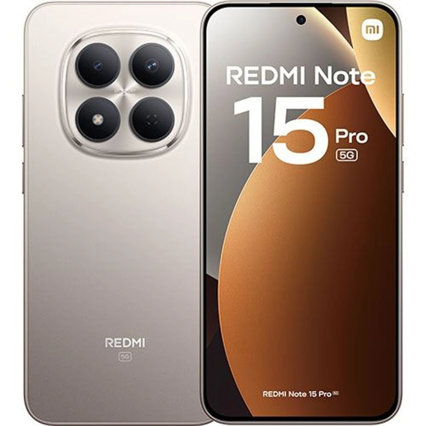 Смартфон Xiaomi Redmi Note 15 Pro 5G 8/512Gb Titanium EAC фото 1