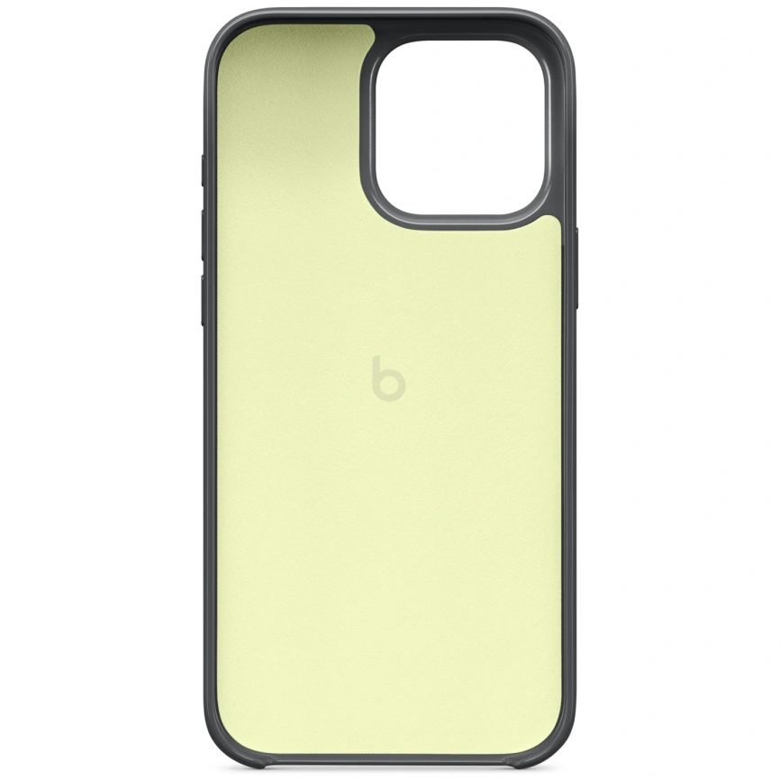 Чехол Beats Case with MagSafe для iPhone 16 Pro Midnight Black фото 3