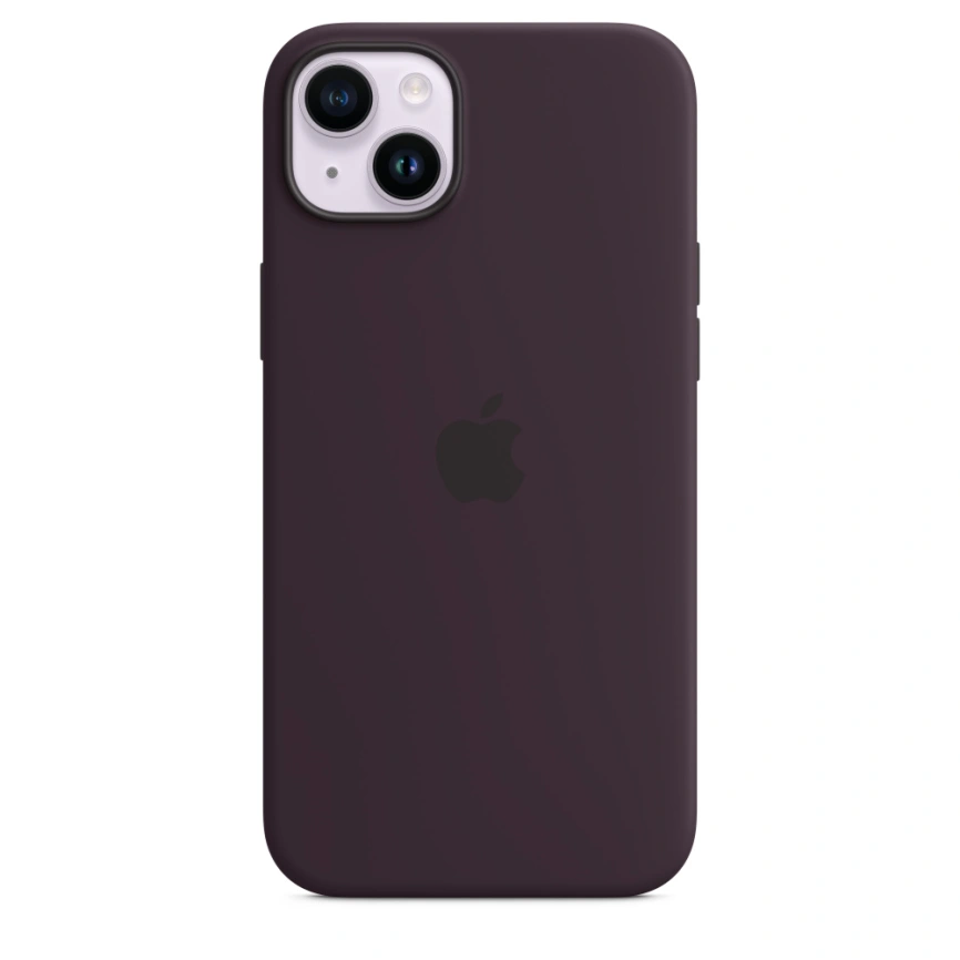Силиконовый чехол Apple для iPhone 14 Plus Elderberry фото 1