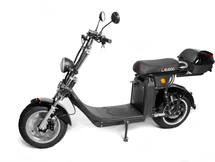 Электроскутер Kugoo С7 Black фото 1