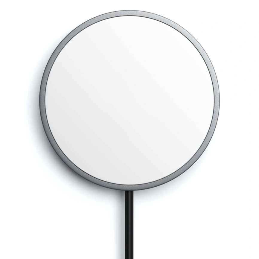 Беспроводное зарядное устройство Satechi 7.5W ST-UCQIMCM Space Grey фото 2