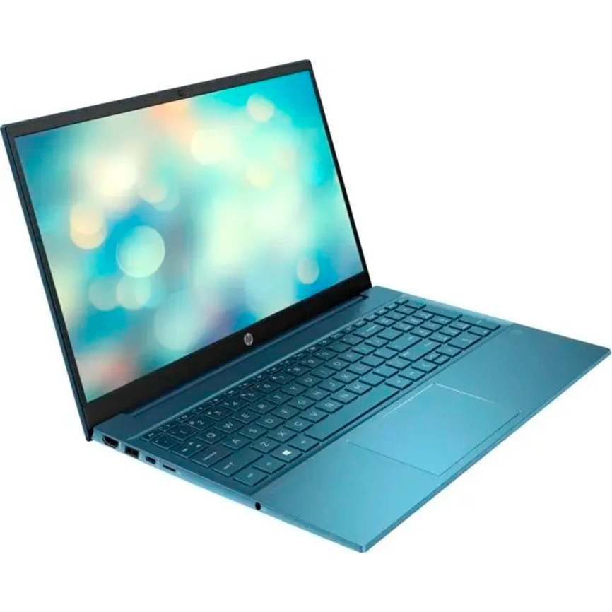 Ноутбук HP Pavilion 15-eh3048ci 15.6 FHD IPS/ R7-7730U/16Gb/512Gb SSD (8F5H9EA) Blue фото 2