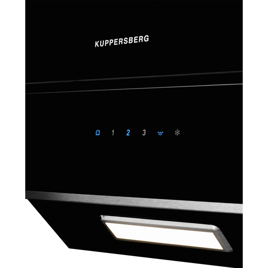 Встраиваемая вытяжка Kuppersberg F 600 BX Black/Silver фото 2