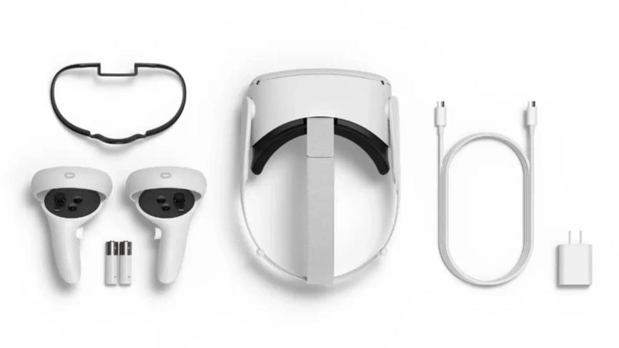 Шлем виртуальной реальности Oculus Quest 2 128 GB фото 6