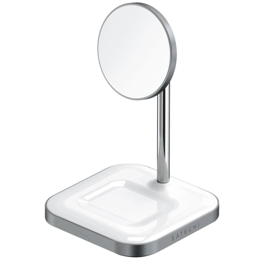 Беспроводное зарядное устройство Satechi 7.5W ST-WMCS2M Space Grey фото 1