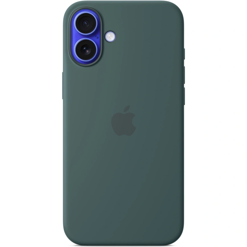 Чехол Apple Silicone Case with MagSafe для iPhone 16 Lake Green фото 4