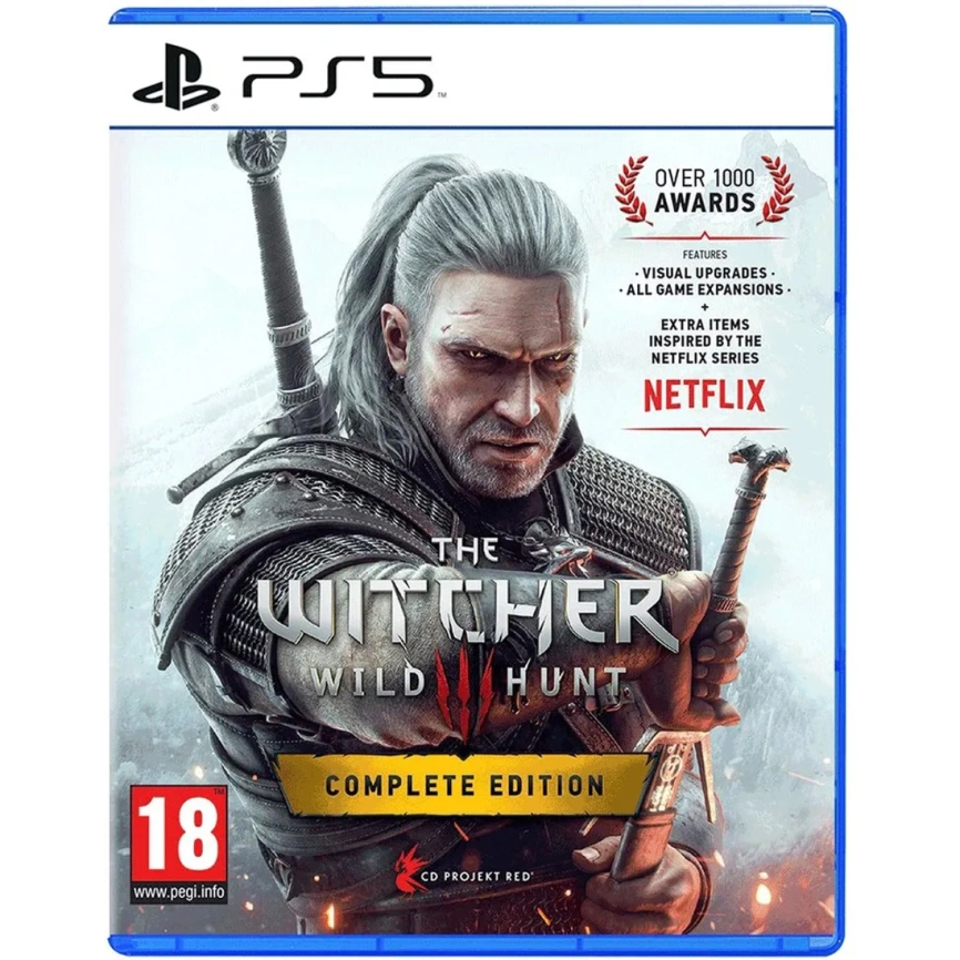 Игра Sony Witcher 3 Wild Hunt Complete Edition (Русская версия) (PS5) фото 1