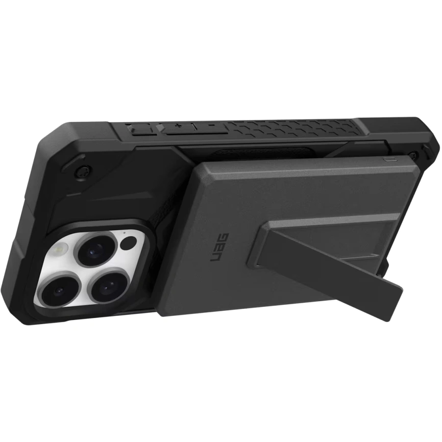 Внешний аккумулятор UAG SRGE Slim 5K Power Bank With Stand 5000mAh Black/Gray (9B4417114030) фото 9