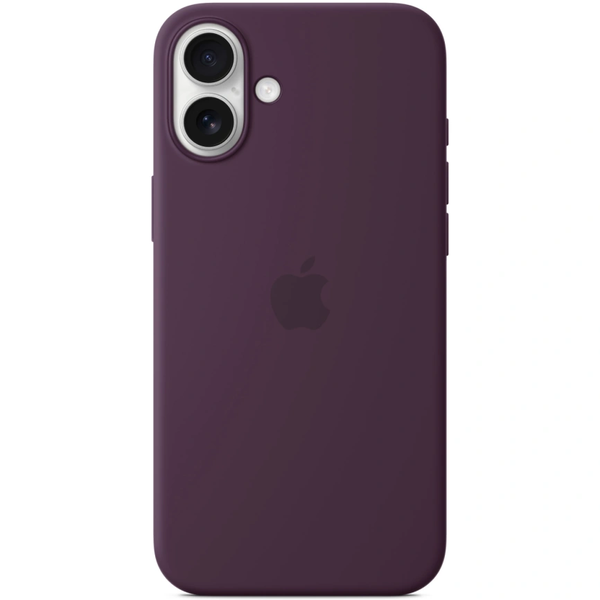 Чехол Apple Silicone Case with MagSafe для iPhone 16 Plus Plum фото 3