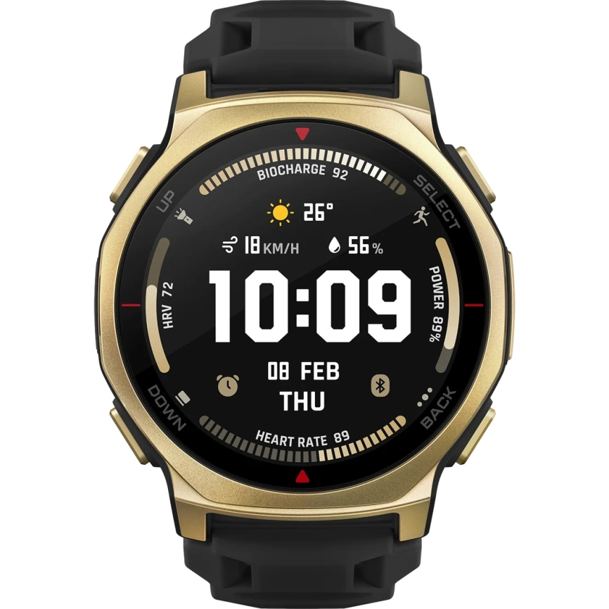 Смарт-часы Amazfit T-Rex 3 Pro 44mm Black Gold фото 2