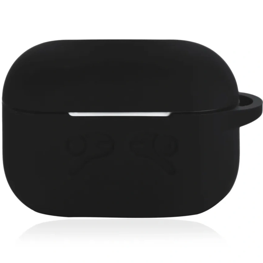 Силиконовый чехол Gurdini для AirPods Pro 3 Black фото 3