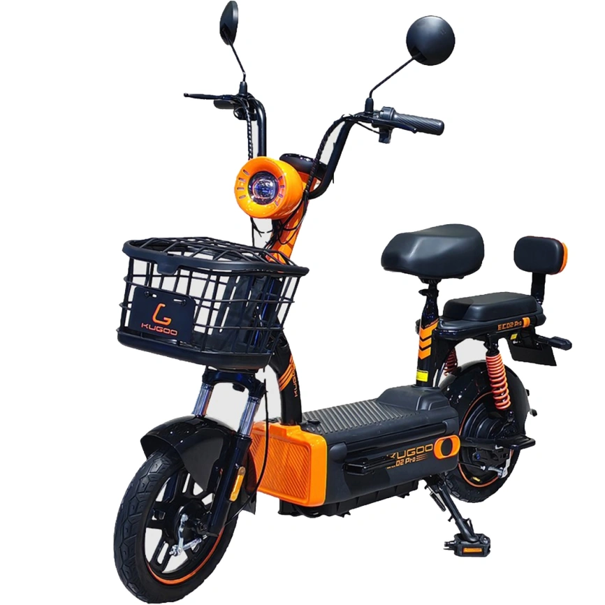 Электроскутер Kugoo Kirin EC02 Pro Black фото 1