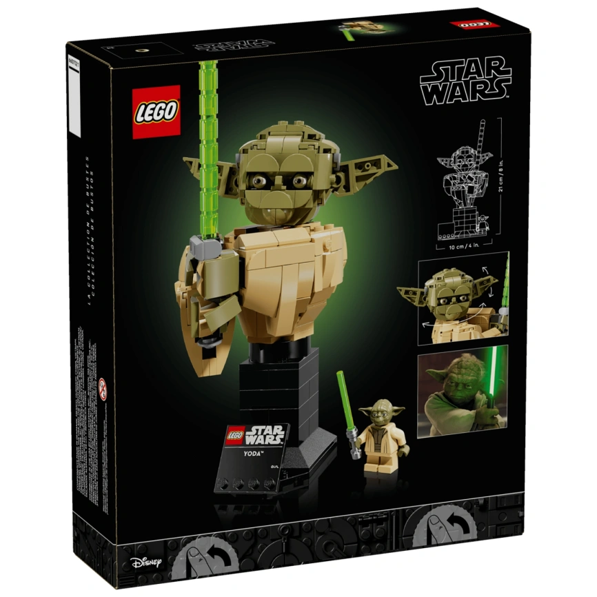 Конструктор LEGO Star Wars Yoda Bust 75438 фото 7