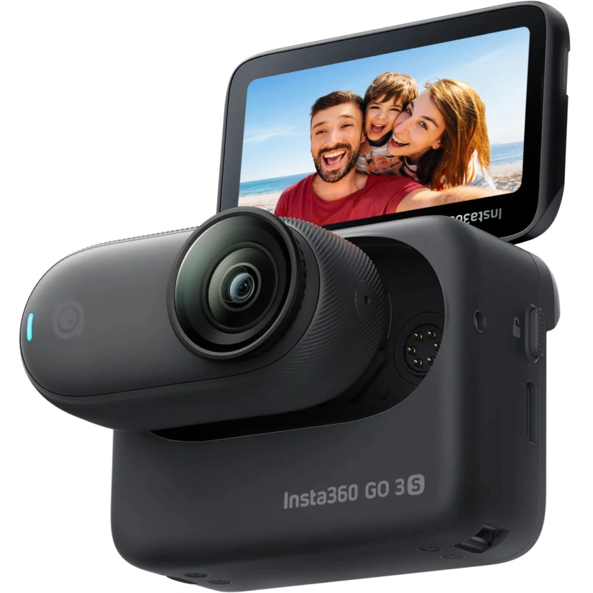 Экшн-камера Insta360 GO 3S 64Gb Midnight Black фото 1