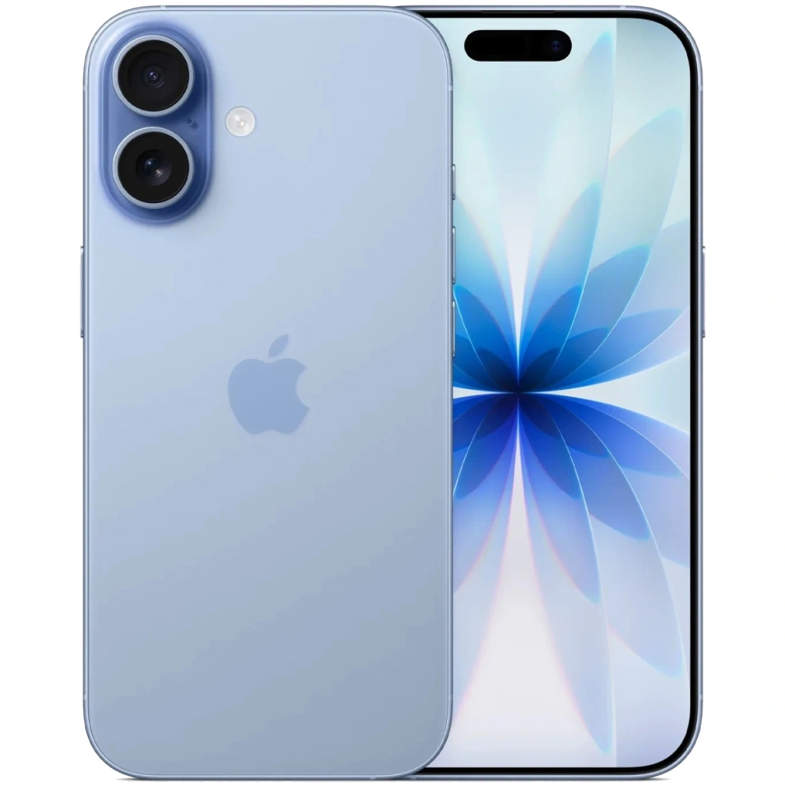 Смартфон Apple iPhone 17 256Gb nano Sim + eSim Mist Blue фото 1