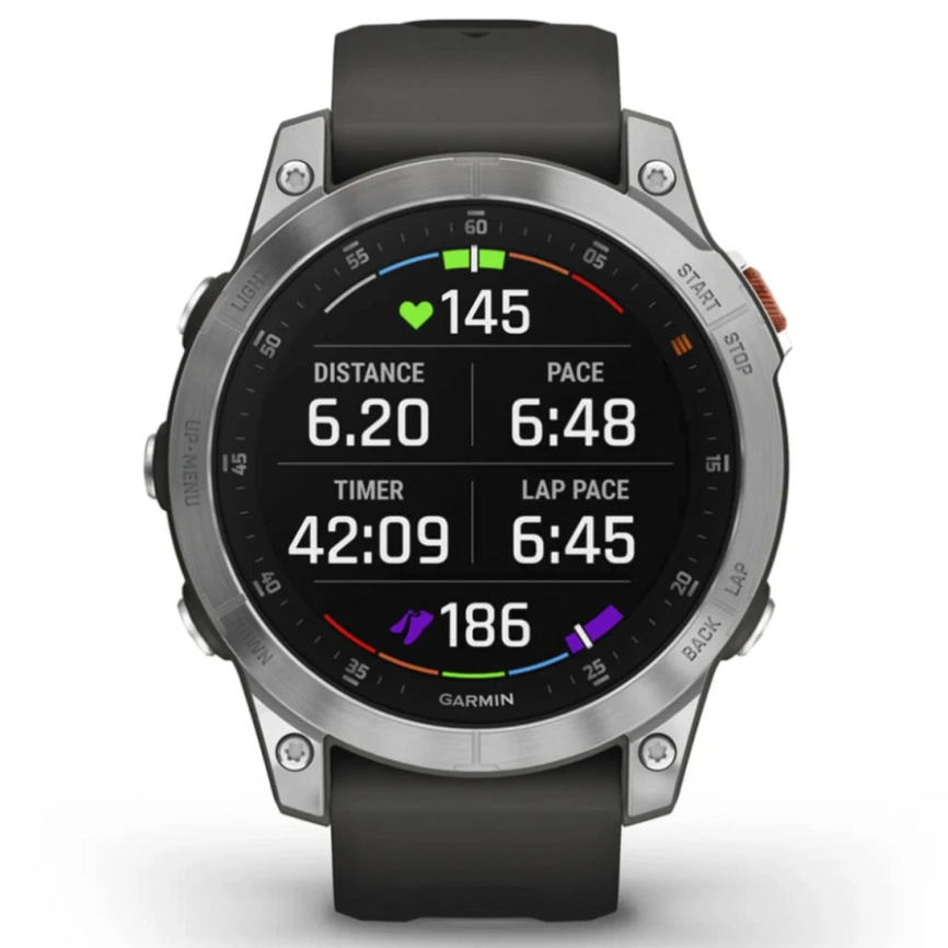 Умные часы Garmin Epix™ Gen 2 (010-02582-00) Slate Steel фото 9