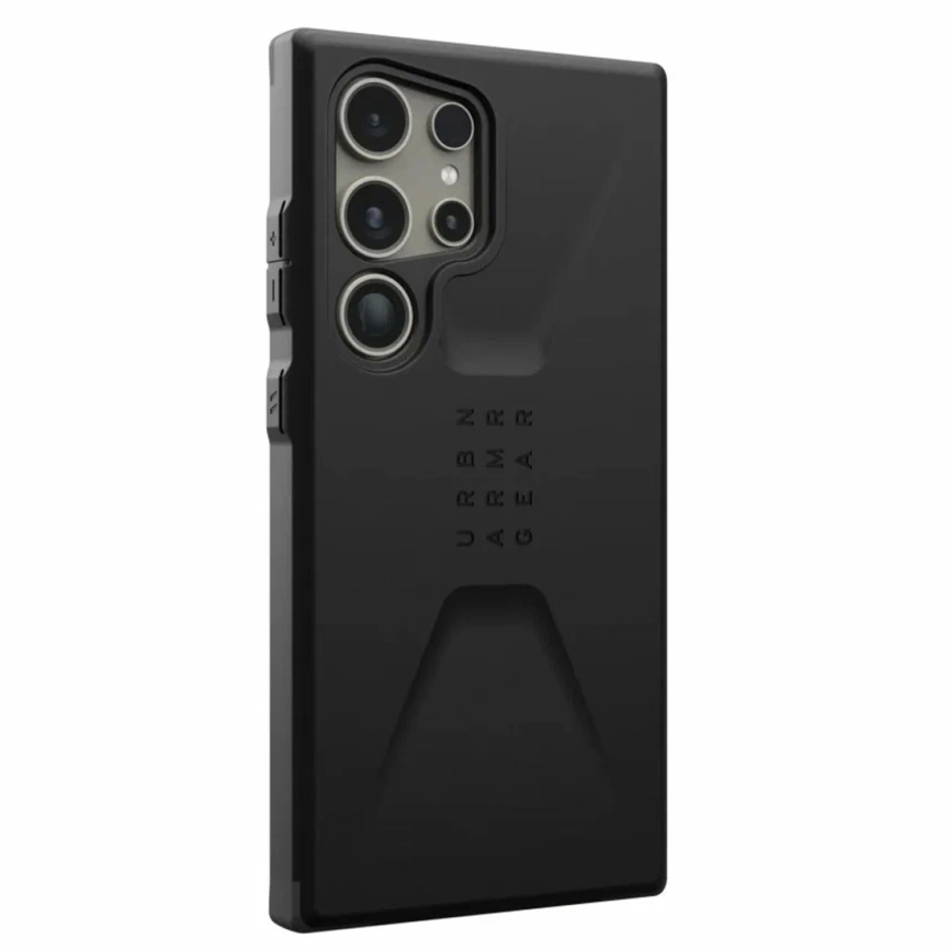 Чехол UAG Civilian для Galaxy S24 Ultra Black фото 2