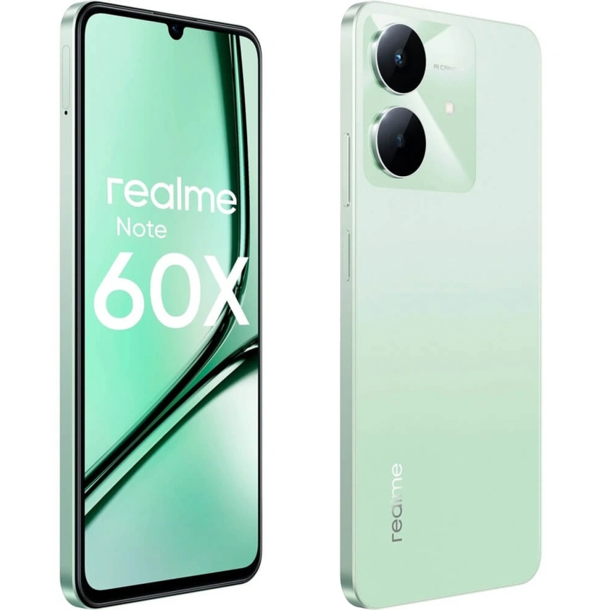 Смартфон Realme Note 60x 4/128Gb Wilderness Green фото 4