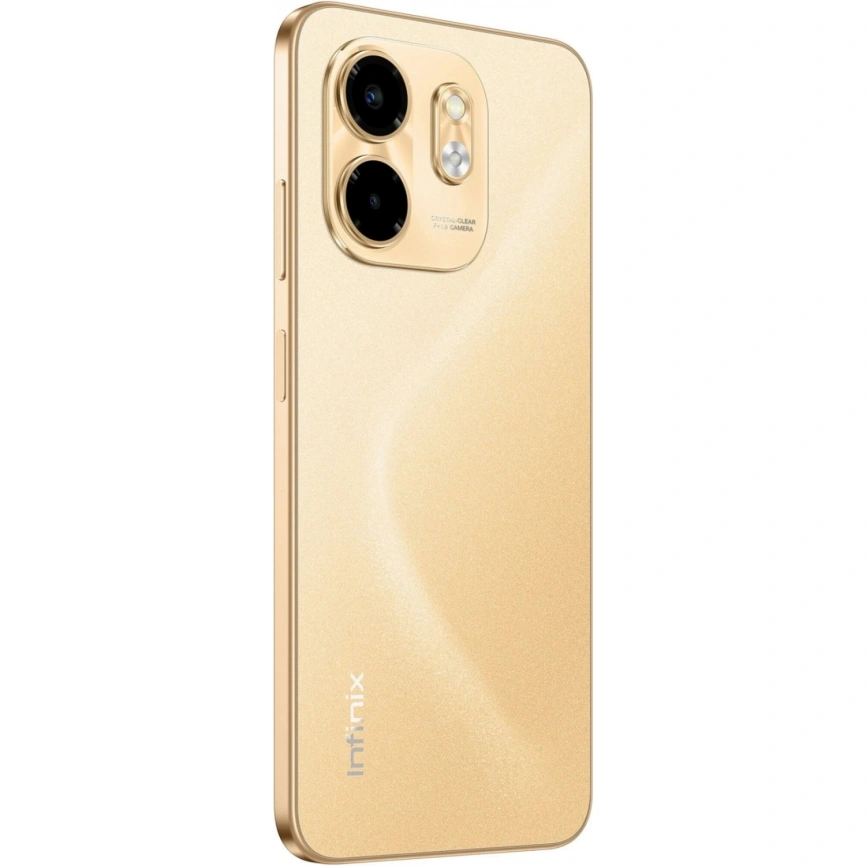 Смартфон Infinix Smart 9 3/64Gb Sandstone Gold фото 4