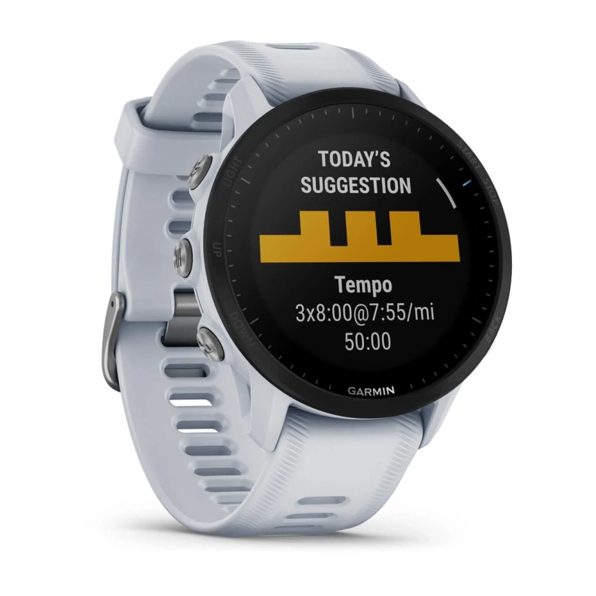 Умные часы Garmin Forerunner 955 (010-02638-11) Whitestone фото 6
