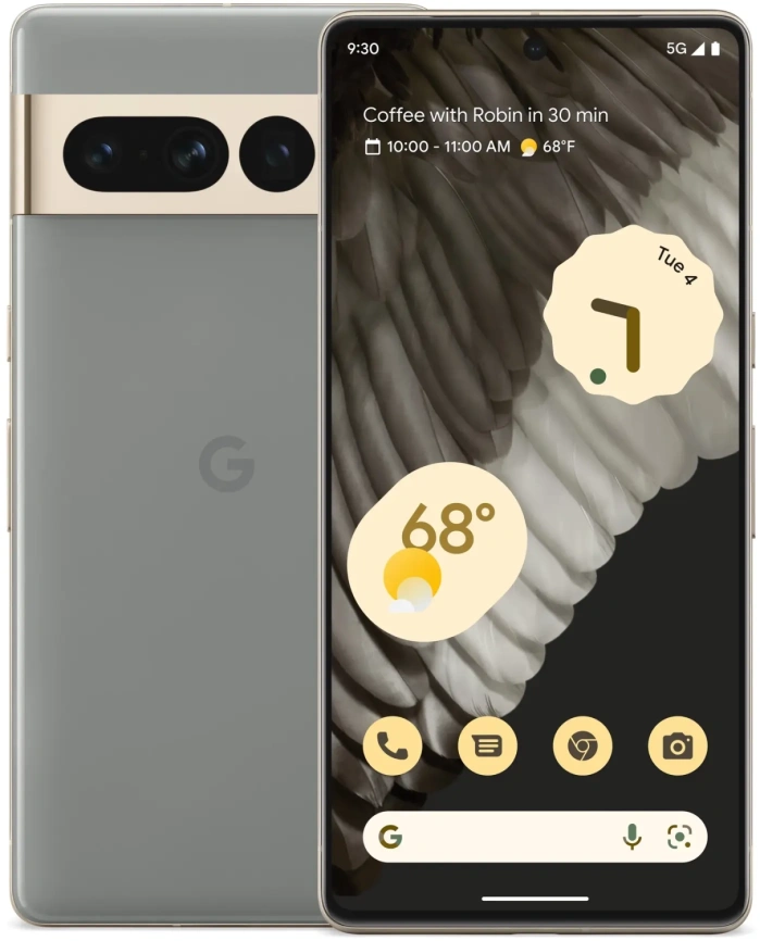 Смартфон Google Pixel 7 Pro 12/256Gb Hazel (EU) фото 1
