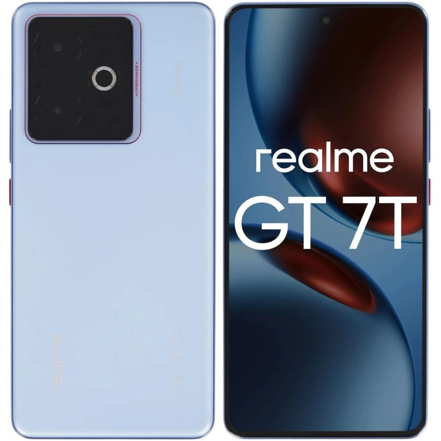 Смартфон Realme GT7T 12/256Gb IceSense Blue фото 6