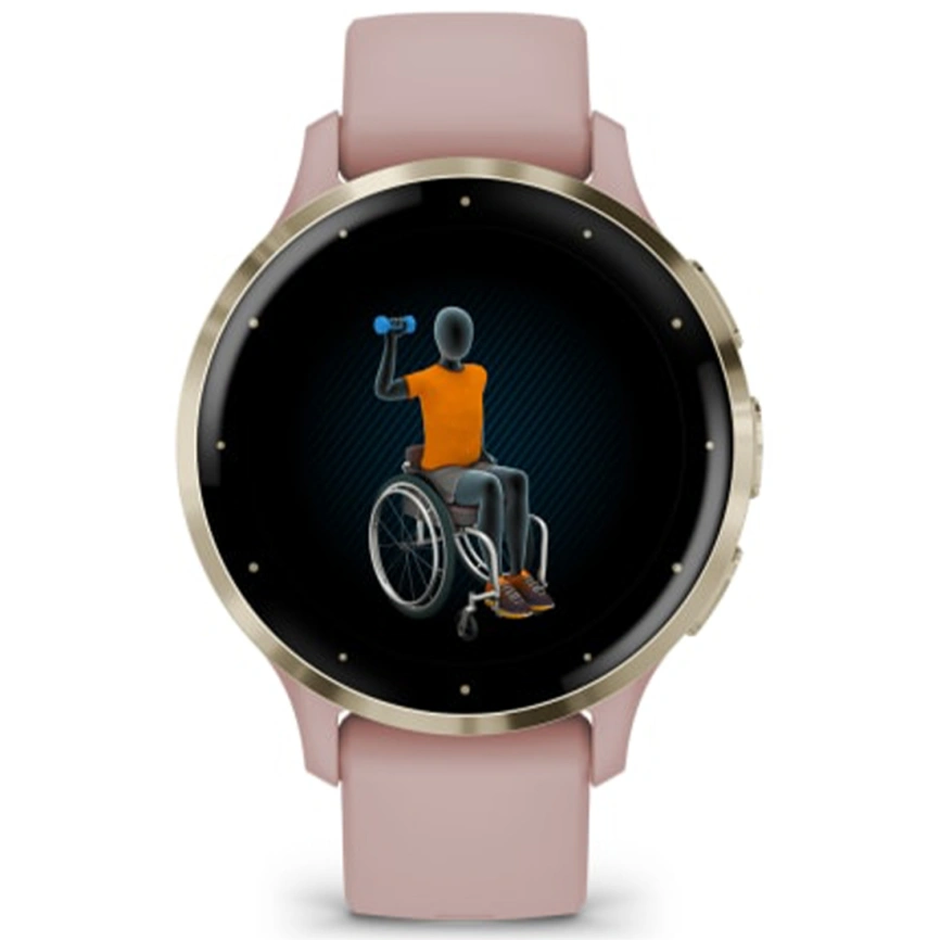 Умные часы Garmin Venu 3s (010-02785-03) 41mm Soft Gold фото 7