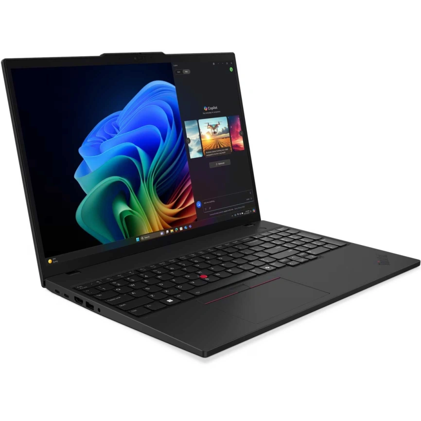 Ноутбук Lenovo ThinkPad T16 G4 16 IPS/ R7 AI PRO 350/16GB/512GB SSD (21QN005XUS) Thunder Black фото 5