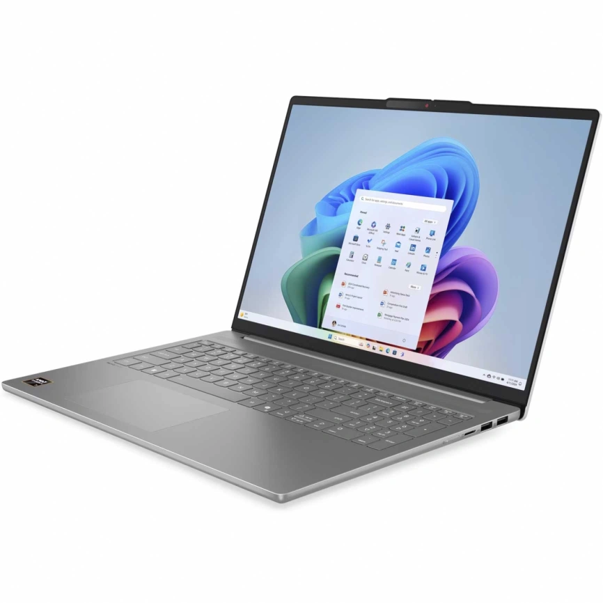 Ноутбук Lenovo IdeaPad Slim 5 16AKP10 16 OLED/ R7 AI 350/16Gb/512Gb SSD (83HY000RRK) Luna Grey фото 2