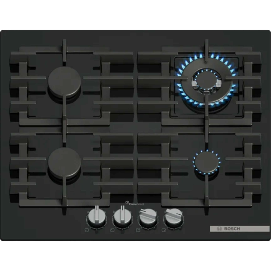 Газовая варочная панель Bosch Serie 6 PPH6A6I40O Black фото 1