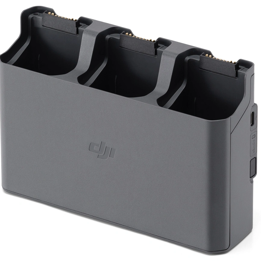 Двухканальная зарядная станция DJI Air 3 Battery Charging Hub фото 1