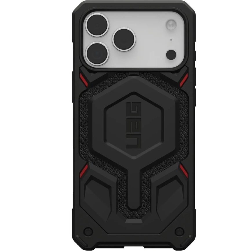 Чехол UAG MagSafe Monarch Pro Kevlar для iPhone 17 Pro Black фото 1