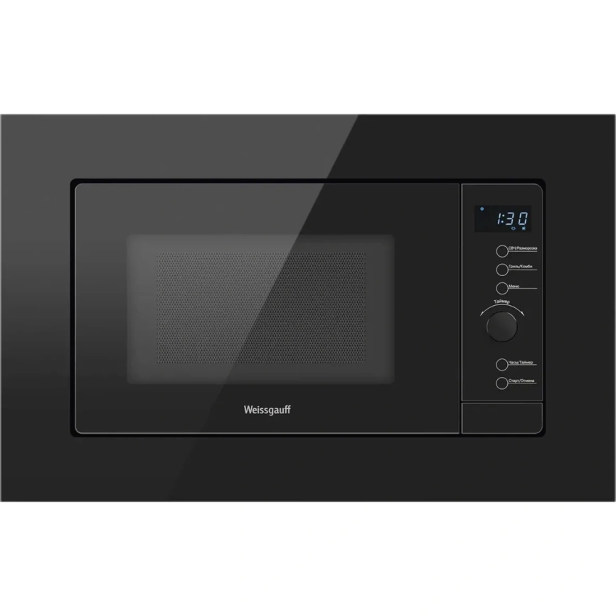 Микроволновая печь Weissgauff HMT-620 BG Grill Black фото 1