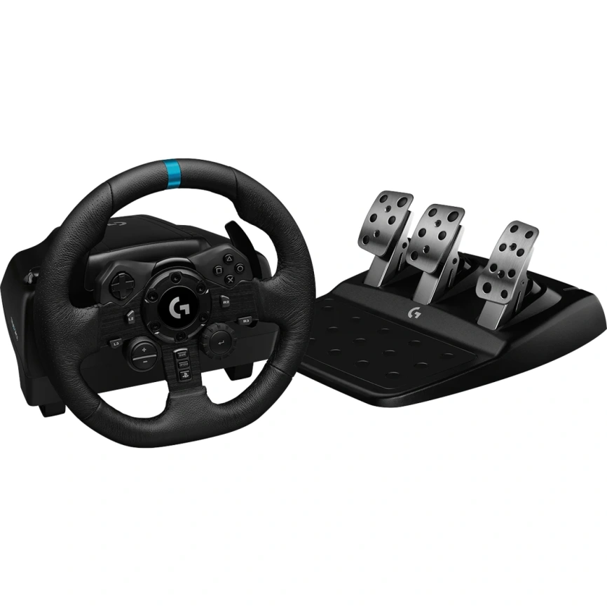 Руль Logitech G923 TrueForce + Педали Black фото 1
