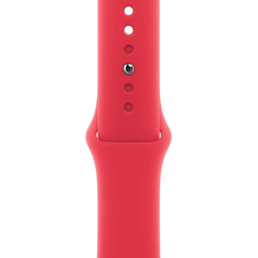 Смарт-часы Apple Watch Series 9 41mm (PRODUCT) RED Aluminum Case with Red Sport Band S/M (MRXG3) фото 2