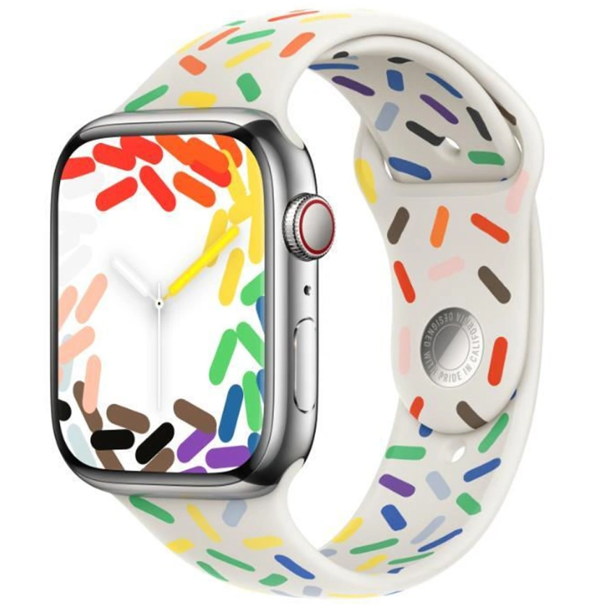Ремешок Apple Watch 45mm Pride Edition Sport Band M/L (MUQ43) фото 3