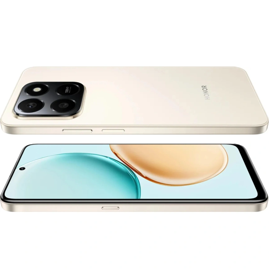 Смартфон Honor X7d 8/128Gb Desert Gold фото 3