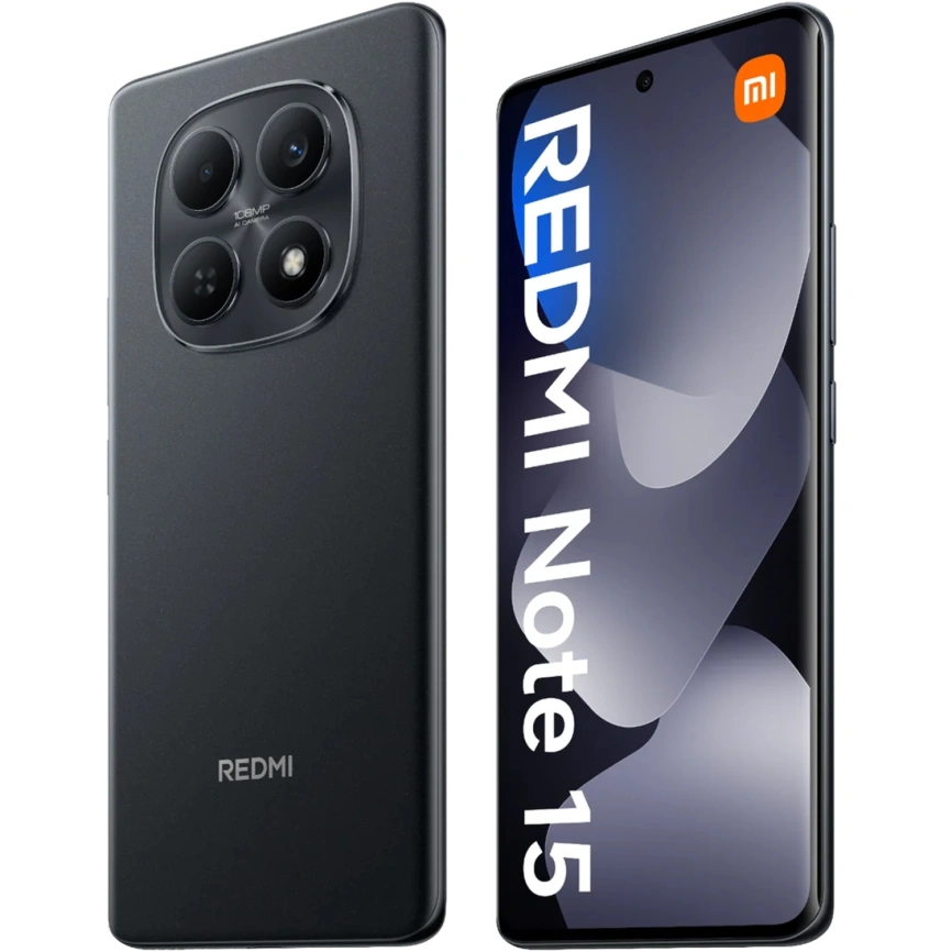 Смартфон Xiaomi Redmi Note 15 4G 6/128Gb Black Global Version фото 5