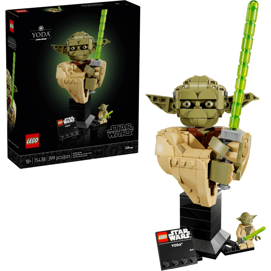 Конструктор LEGO Star Wars Yoda Bust 75438 фото 1