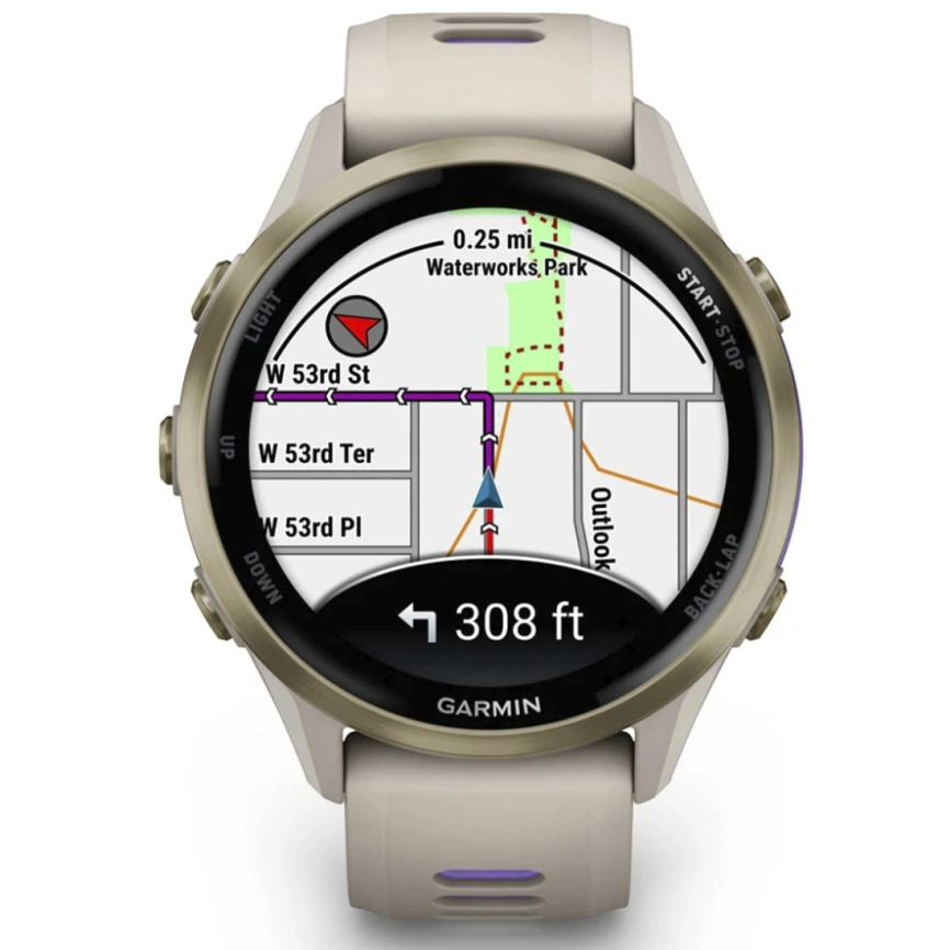 Умные часы Garmin Forerunner 970 (010-02969-12) Soft Gold фото 8