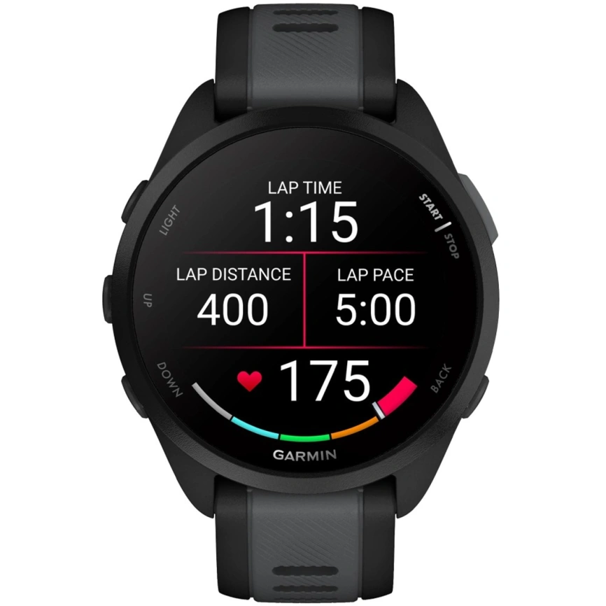 Смарт-часы Garmin Forerunner 165 Music (010-02863-30) Black/Slate Gray фото 5