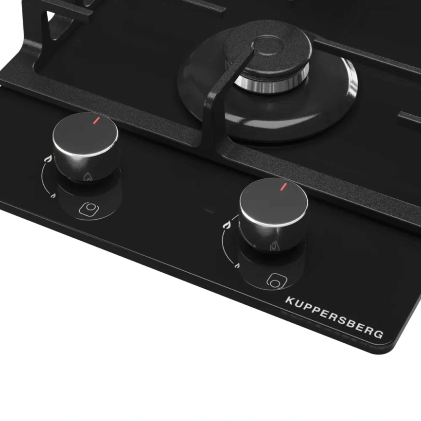 Газовая варочная панель Kuppersberg FG 36 B Black фото 3