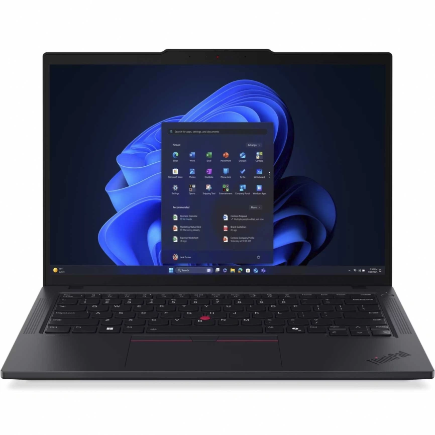 Ноутбук Lenovo ThinkPad T14 G6 14 IPS/i7-255U Ultra/32GB/1TB SSD (21QC006HFW) Black фото 4